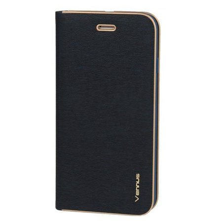 Kabura Vennus Book z ramką - Iphone 12 Mini granatowa