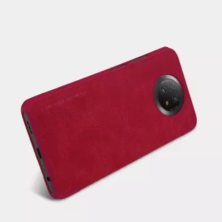 ETUI NILLKIN QIN DO XIAOMI REDMI NOTE 9T BRĄZOWY