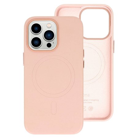  MagSafe Leather Case Iphone 14 Jasnoróżowy