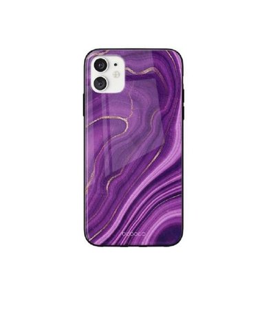ETUI PREMIUM GLASS Babaco Marble 006 Iphone 12 Mini Wielobarwny