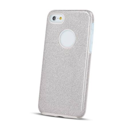 Nakładka Glitter 3w1 do Samsung Galaxy A13 4G srebrna