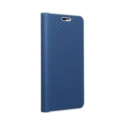 Kabura Forcell LUNA Book Carbon do IPHONE 13 PRO niebieski