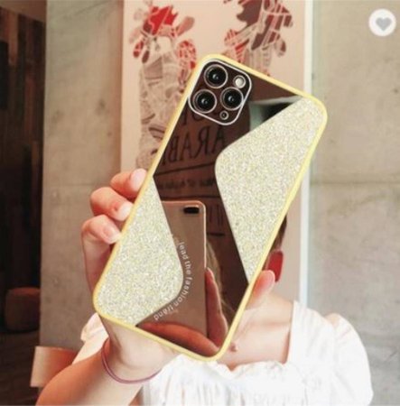 Nakładka Glamour do Iphone X/Xs złota