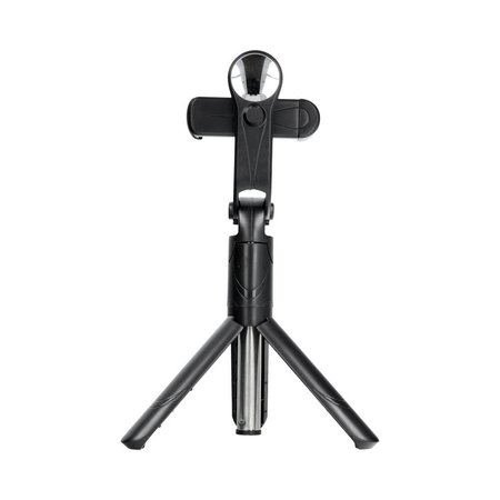 Zestaw / uchwyt selfie z pilotem na bluetooth triopod z lusterkiem czarny SSTR-11