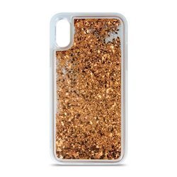 Nakładka Liquid Sparkle TPU do Samsung Note 10 Lite / A81 złota