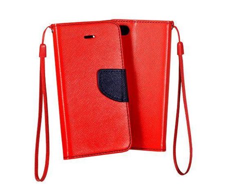 Kabura Telone Fancy - Iphone 12 Mini czerwono-granatowa