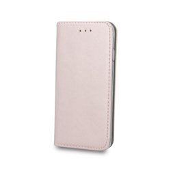 Pokrowiec Smart Magnetic do LG K51S / LG K41S różowo-złoty