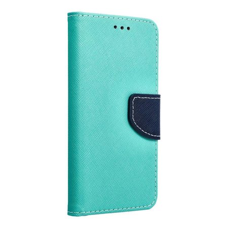 Kabura Fancy Book do  SAMSUNG Galaxy S6  miętowy/granatowy