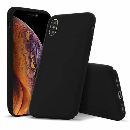 ETUI SILICONE COVER DO SAMSUNG A30 CZARNY