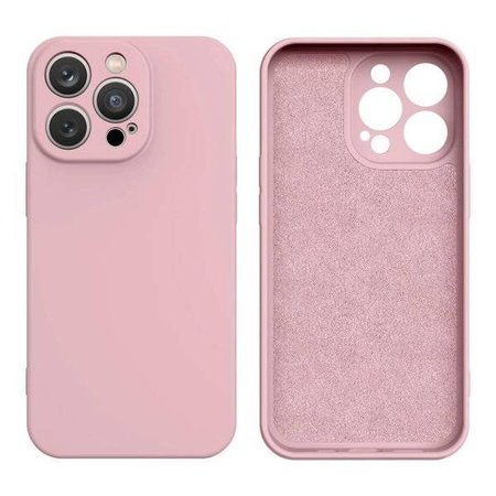 Nakładka Silicone do Samsung Galaxy A52 jasnoróżowa