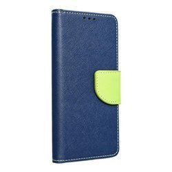 Kabura Fancy Book do LG K40 granatowy/limonka