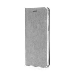 Kabura Forcell LUNA Book Silver do IPHONE XR (6,1") srebrny