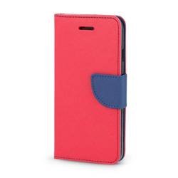 Pokrowiec Smart Fancy do Samsung A42 5G czerwono-granatowy