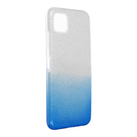 Futerał Forcell SHINING do SAMSUNG Galaxy A22 5G transparent/niebieski