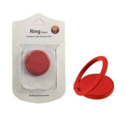 Uchwyt na telefon typu ring Vega czerwony