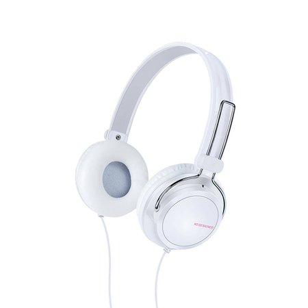 XO Słuchawki przewodowe S32 jack 3,5mm białe nauszne