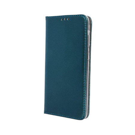 Etui Smart Magnetic do iPhone 14 6,1 ciemnozielone"