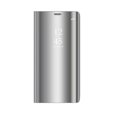 Pokrowiec Smart Clear View do Huawei P8 Lite 2017 / Huawei P9 Lite 2017 srebrny