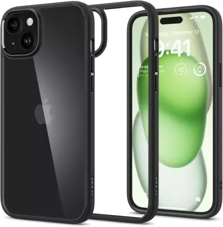 Spigen nakładka Ultra Hybrid do IPhone 15 Plus 6,7" matowa czarna