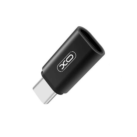 XO adapter NB131 micro-USB do USB typ-C czarny