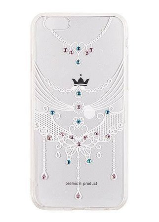 Art Case TPU Vennus - Sam G930 Galaxy S7 wzór 1 biały