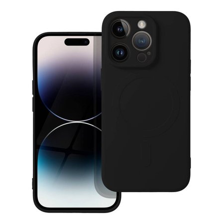 Futerał Silicone Mag Cover do IPHONE 14 PRO CZARNY