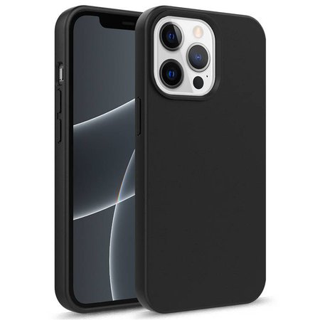 Back Case MATT do IPHONE 12 Czarny