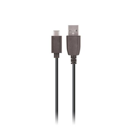 Maxlife kabel USB - USB-C 1,0 m 2A czarny Fast Charge