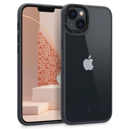 Spigen nakładka Caseology Skyfall do iPhone 14 6,1" matowa czarna