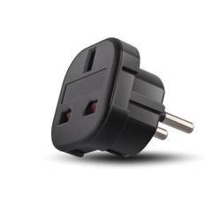 Adapter sieciowy Forever EU/UK czarny