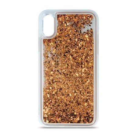 Nakładka Liquid Sparkle TPU do Samsung M21 złota