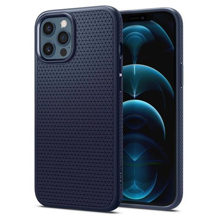 SPIGEN Liquid air do IPHONE 12 PRO MAX navy blue