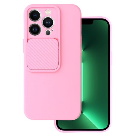 Camshield Soft do Iphone 13 Pro Jasnoróżowy