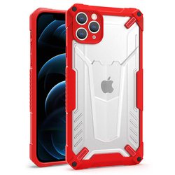 TEL PROTECT HYBRID CASE DO XIAOMI REDMI NOTE 9 CZERWONY