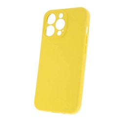 Nakładka Silicon do Samsung Galaxy S21 FE żółty
