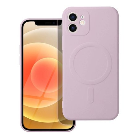 Futerał Silicone Mag Cover do IPHONE 12 mini RÓŻOWY