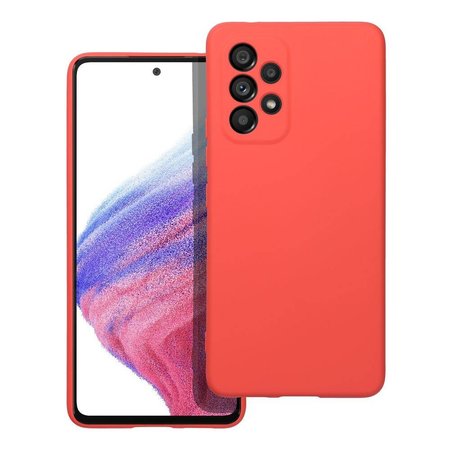 Nakładka Silicone Lite do Samsung Galaxy A53 5G różowa