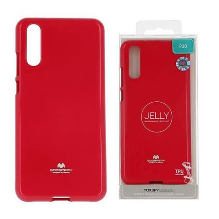 Futerał Jelly Mercury do Huawei P20 różowy