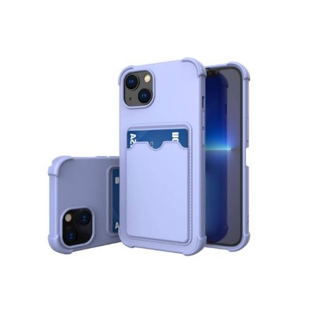 Nakładka Card Armor do Samsung Galaxy A22 4G fioletowa