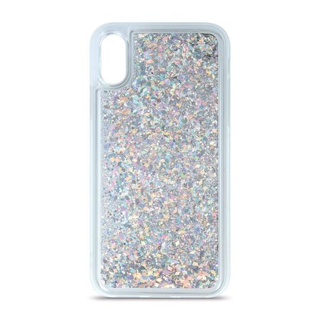 Nakładka Liquid Sparkle TPU do Samsung S10 Lite / A91 srebrna