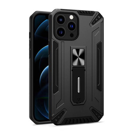 Shock Armor Case do Samsung Galaxy A12 Czarny