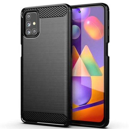 Futerał Forcell CARBON do SAMSUNG Galaxy M31s czarny