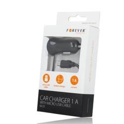 Ład. Sam. Forever MICRO USB 1A 2,5m M-01 czarna
