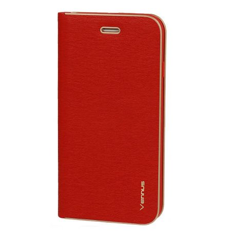 KABURA VENNUS BOOK Z RAMKĄ DO XIAOMI REDMI 9T CZERWONA
