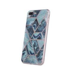 Nakładka Geometric Marmur do Huawei P30 Lite ciemnoniebieska