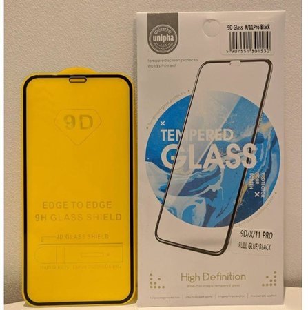 Szkło hartowane 9D do Iphone 6/6s czarne