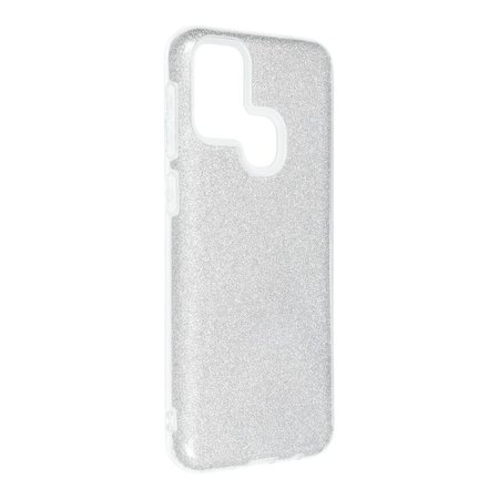 Futerał Forcell SHINING do SAMSUNG Galaxy M31 srebrny