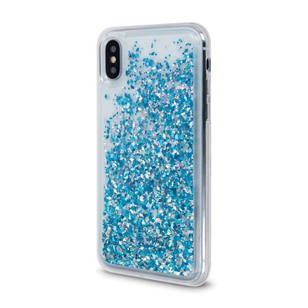 Nakładka Liquid Sparkle TPU do Huawei P30 Lite niebieska