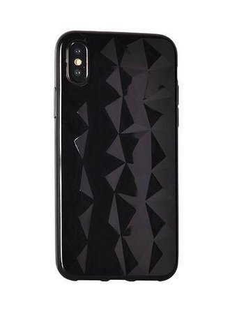 Prism Diamond TPU Case - HUAWEI Y7 2019 Czarny