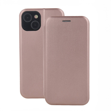 Etui Smart Diva do Samsung Galaxy S24 różowo-złote